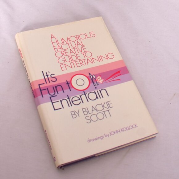It's Fun to Entertain By Blackie Scott - HC/DJ 1983 - Picture 1 of 11